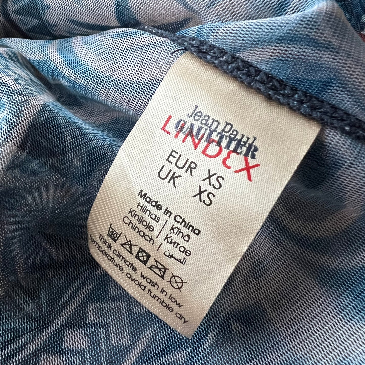 Jean Paul Gaultier x Lindex Mesh Top