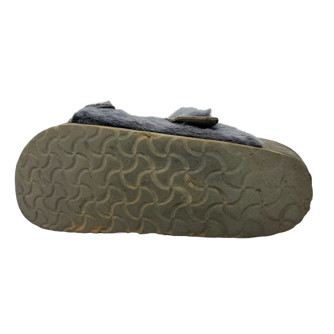Rick Owens Birkenstock Arizona Fur Sandals