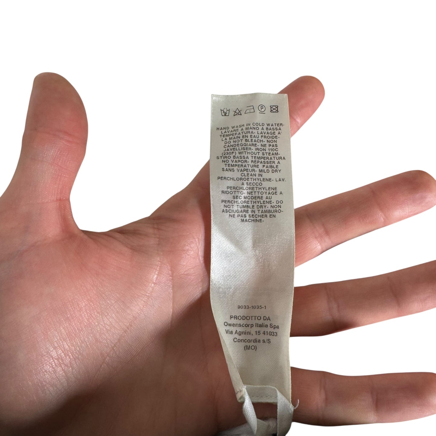 Rick Owens FW17 "Glitter" Double Layered Long Sleeve