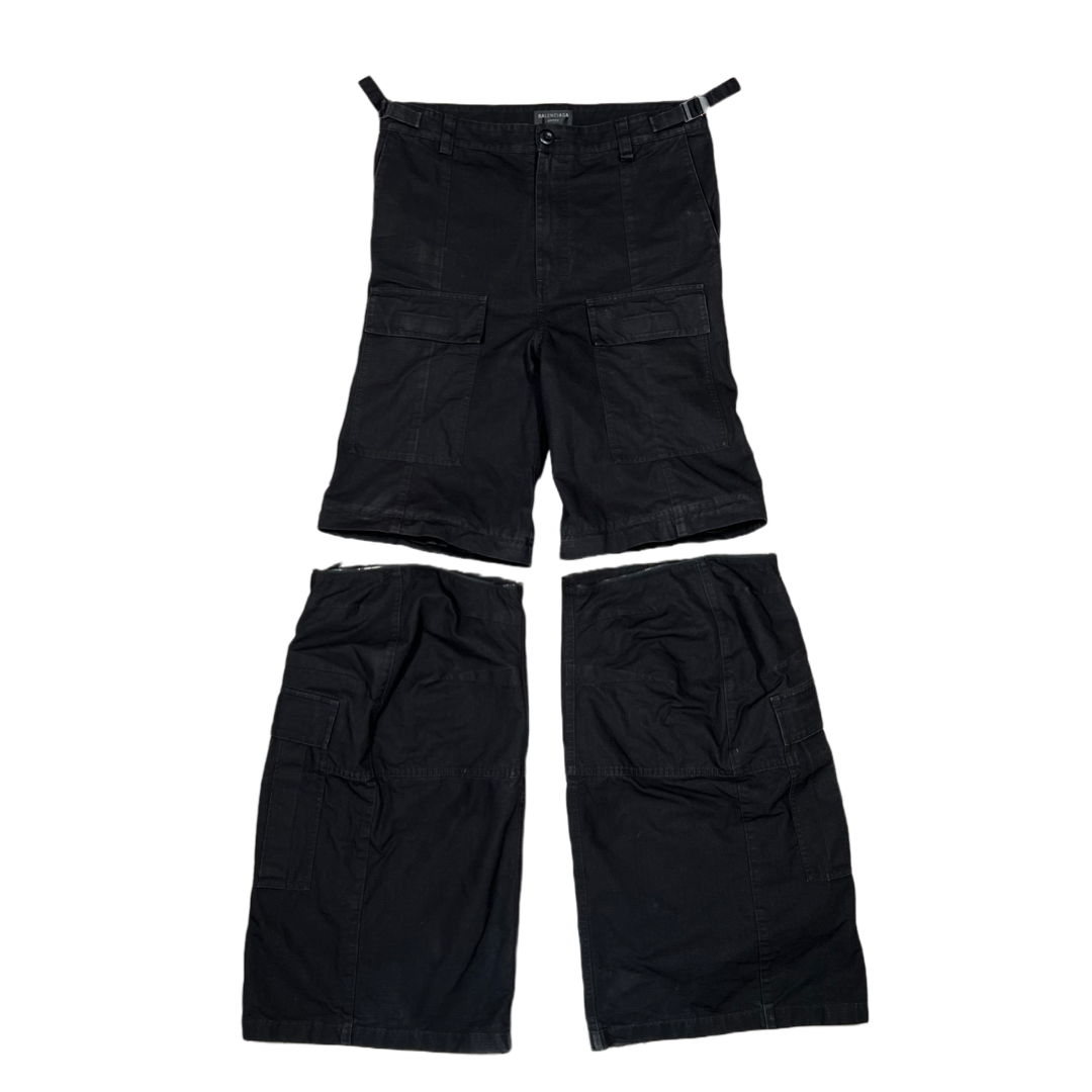 Balenciaga Winter 23 Runway Flared Cargo Pants