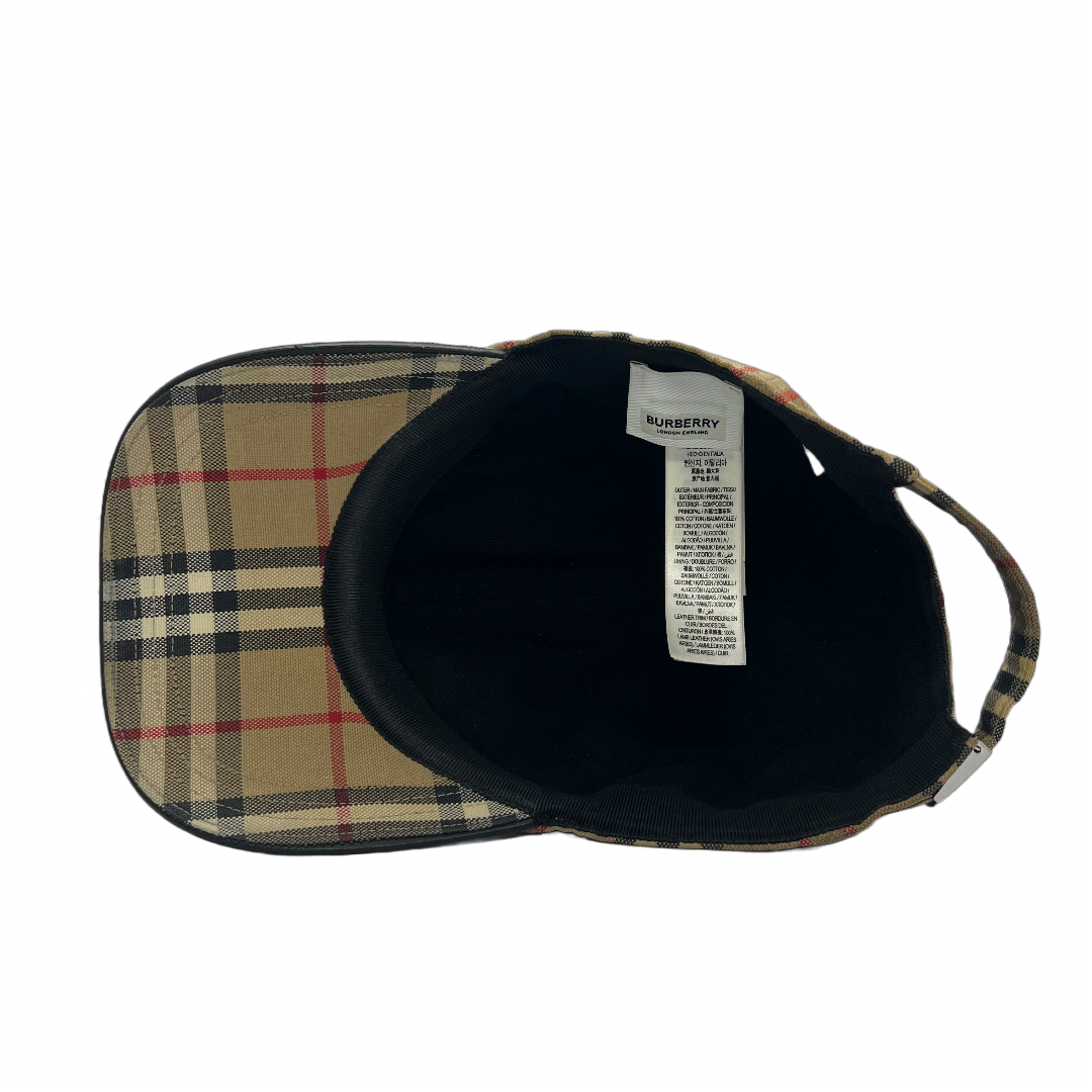 Burberry Check Baseball Cap