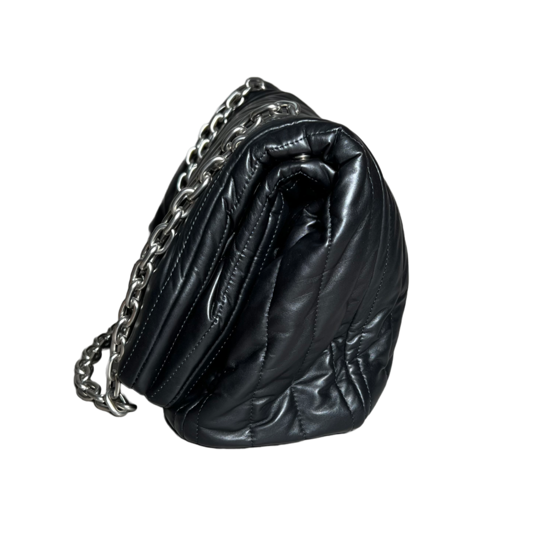 Balenciaga Medium Quilted Monaco Shoulder Bag
