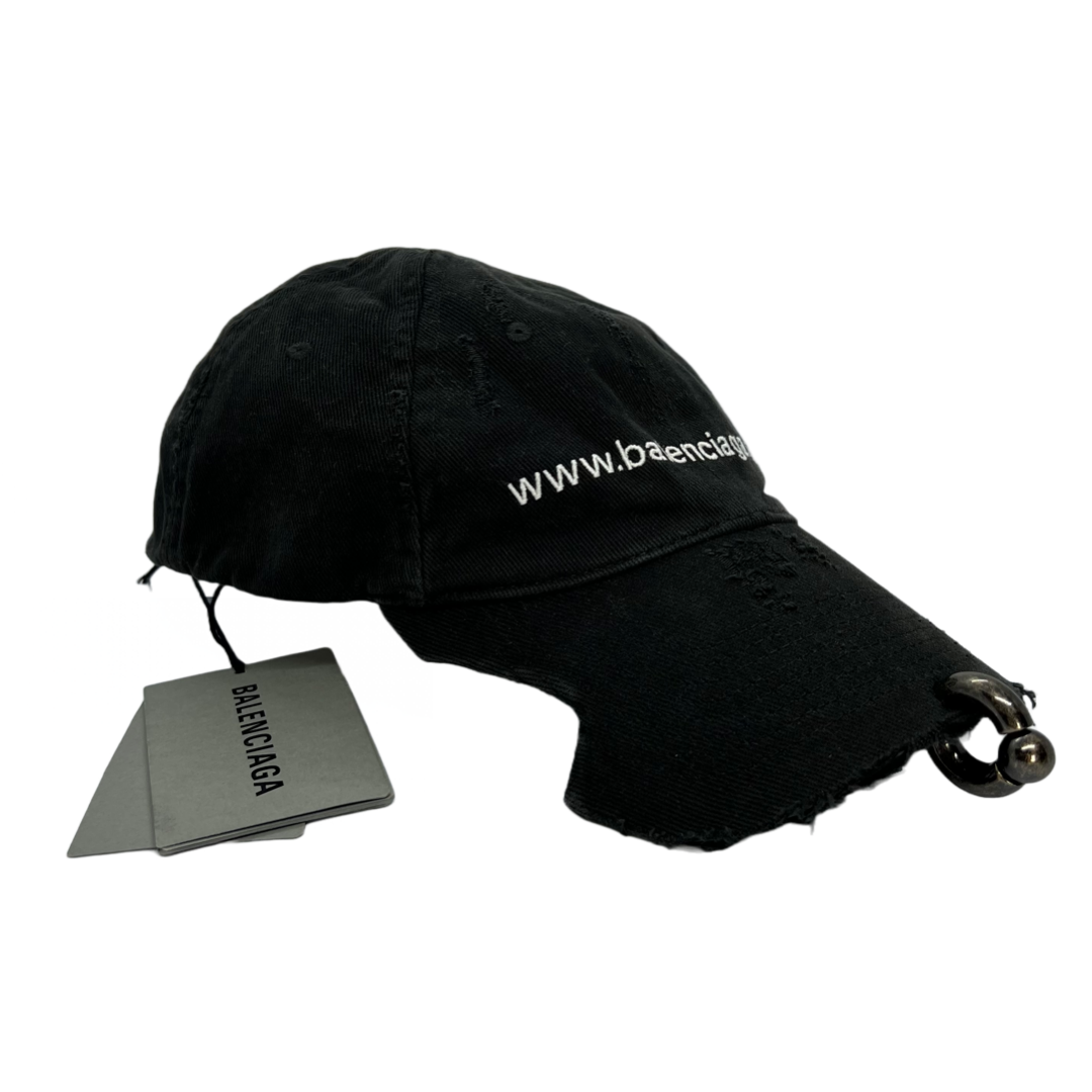 Balenciaga S23 Front Piercing Cap
