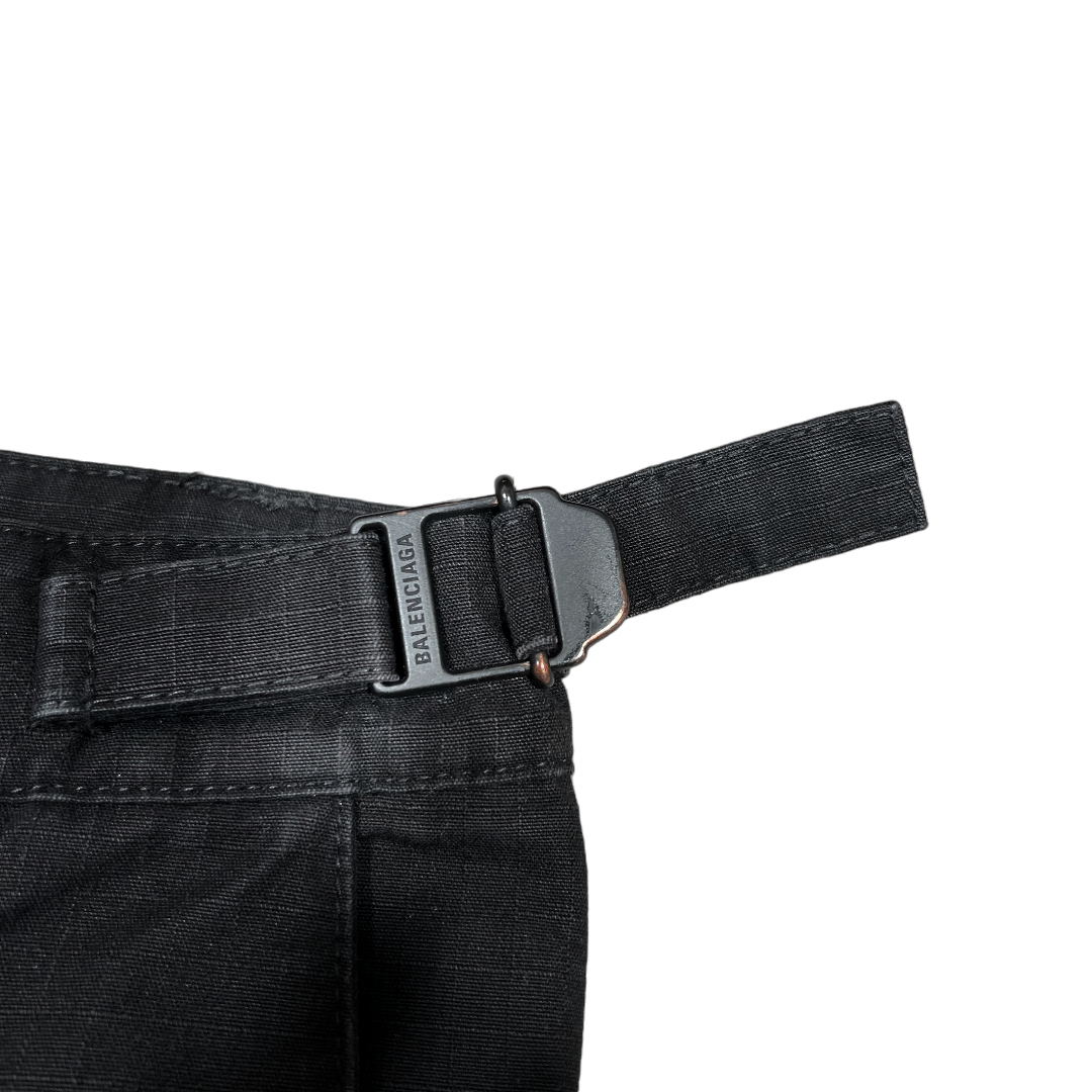 Balenciaga Winter 23 Runway Flared Cargo Pants