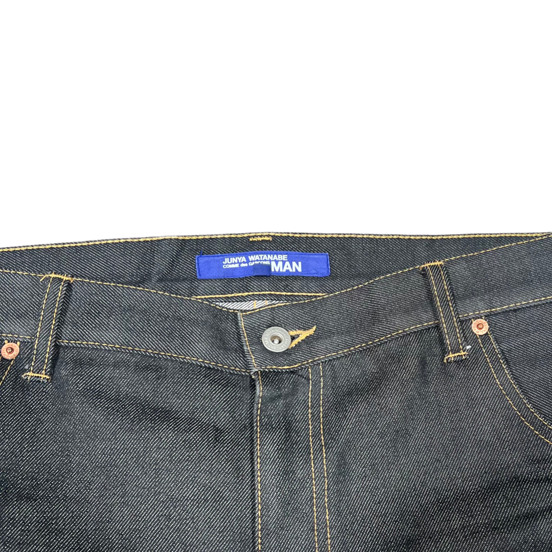 Junya Watanabe FW17 Runway Leopard Wide Denim