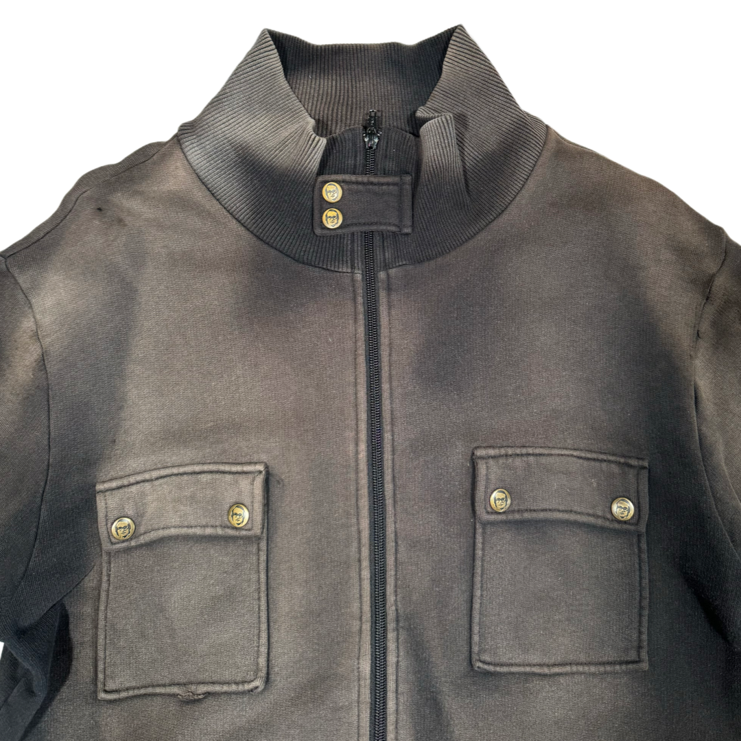 Moustache by Jenny Hellström Zip-up