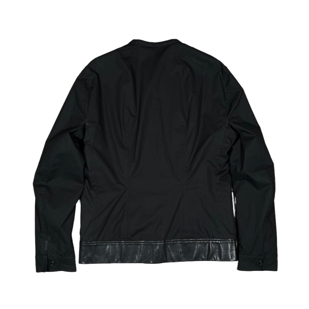 Rick Owens 2012 Bi-Color Velcro Panel Bomber Jacket