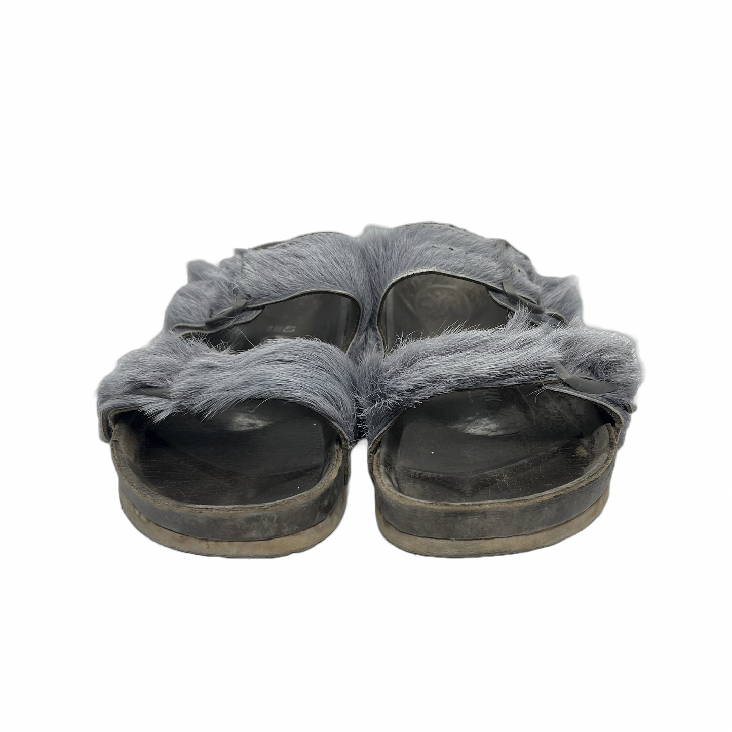 Rick Owens Birkenstock Arizona Fur Sandals