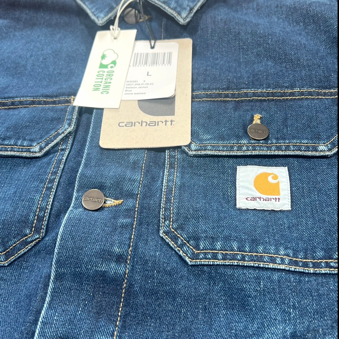 Carhartt Blue Denim Jacket