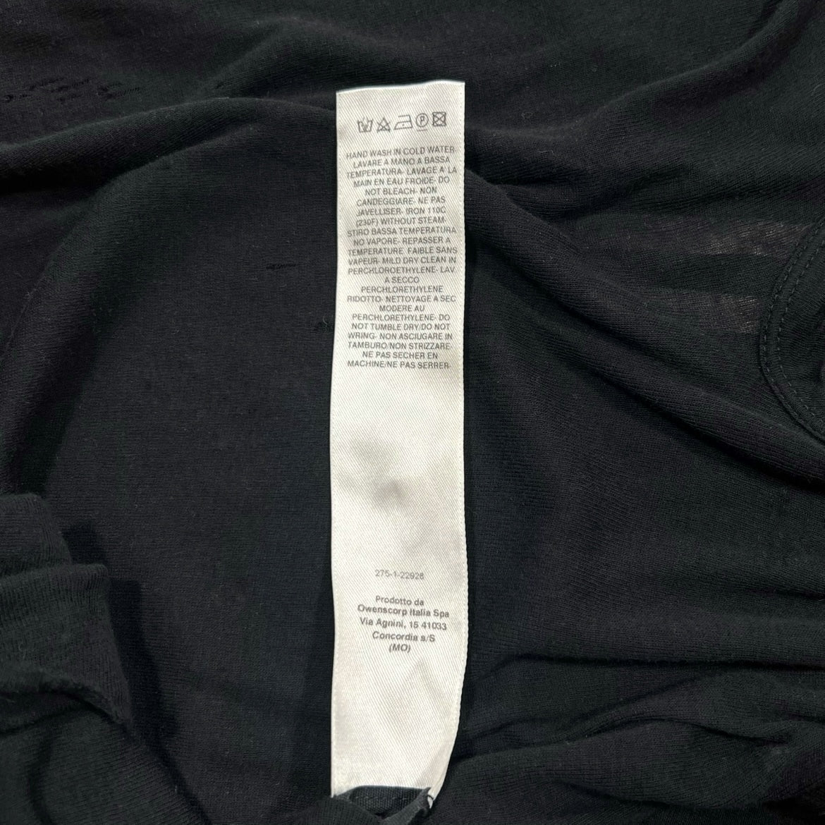 Rick Owens FW23 Luxor Hooded Long Sleeve