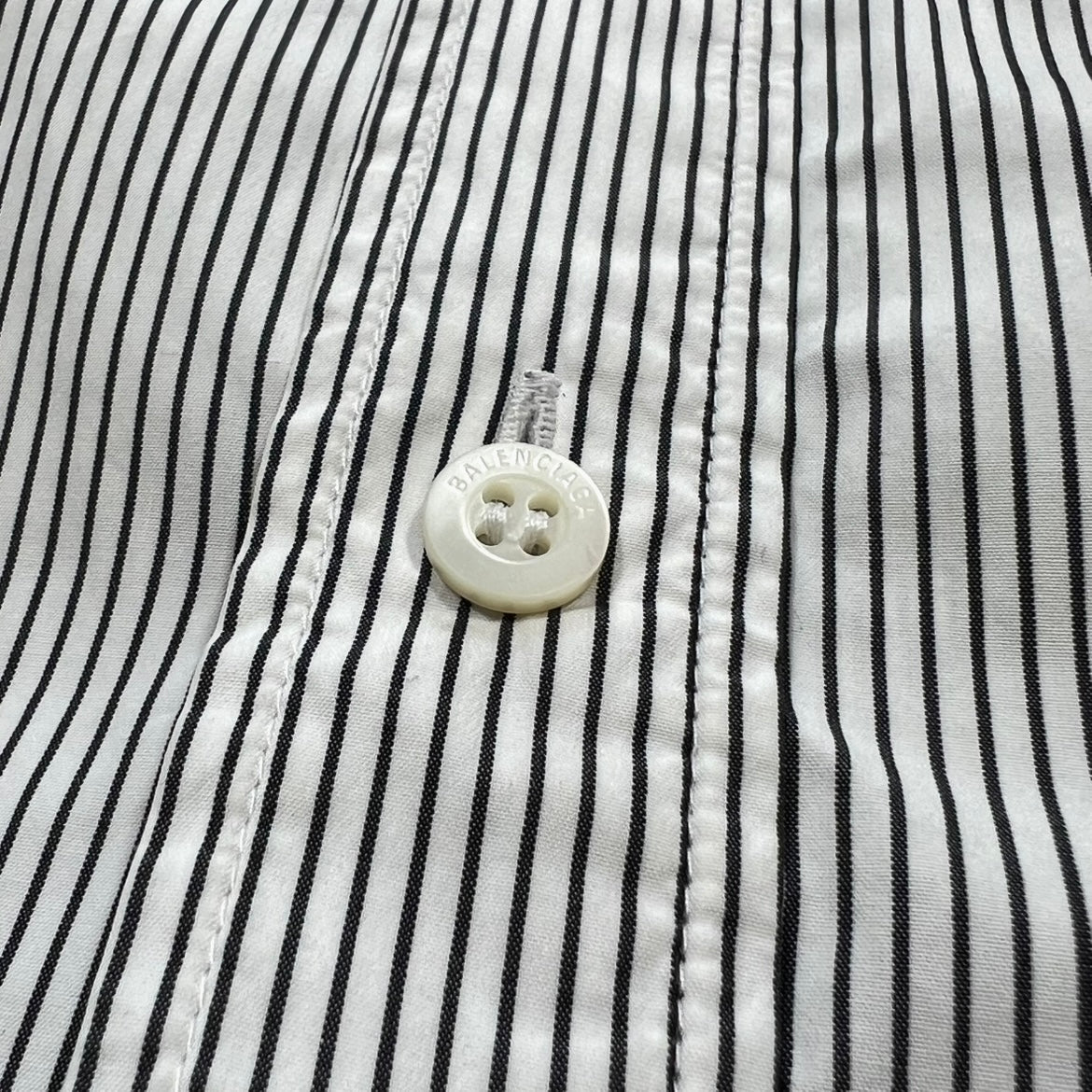 Balenciaga Tattoo Striped Shirt