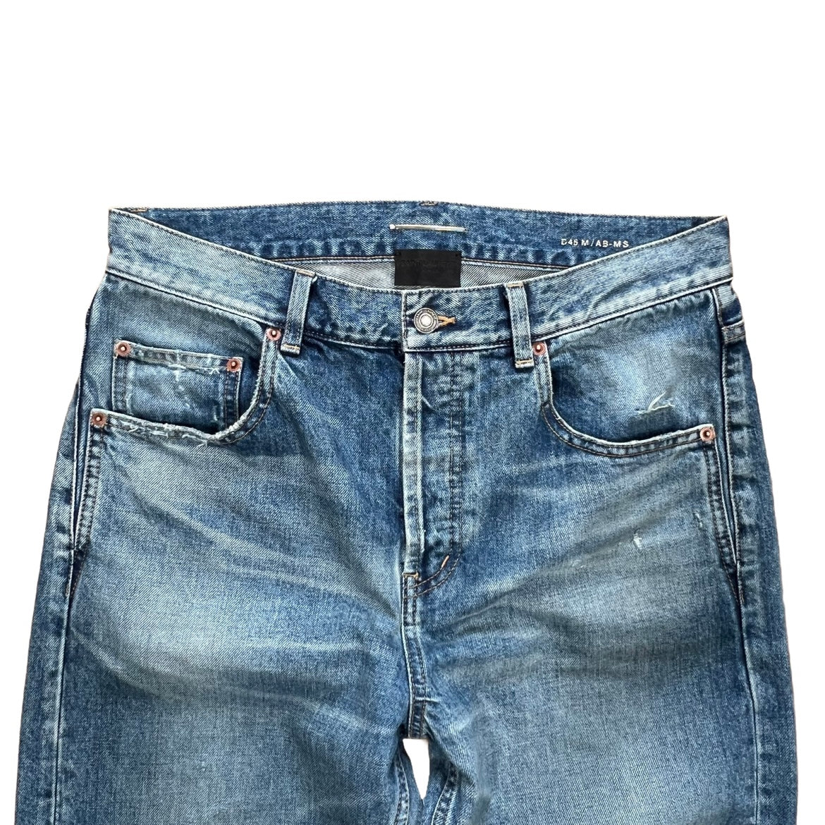 Saint Laurent D45 Wide Leg Jeans