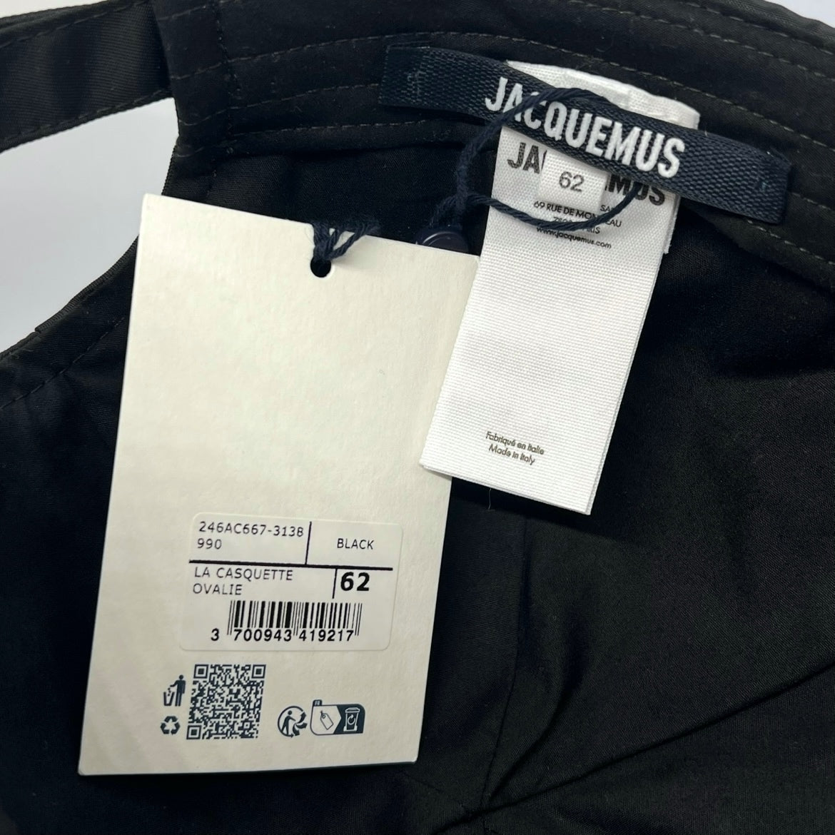 Jacquemus Ovalie Cap