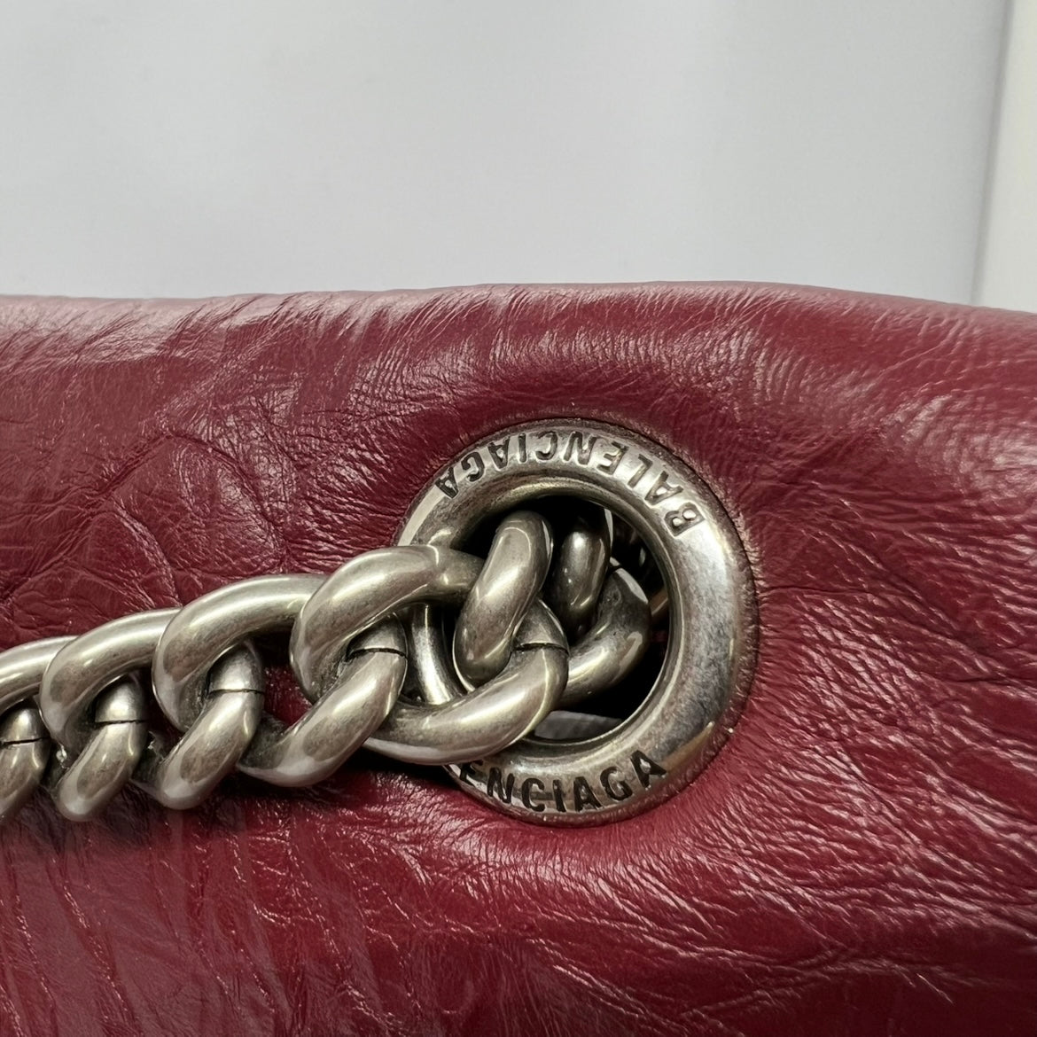 Balenciaga Medium Crush Chain Bag