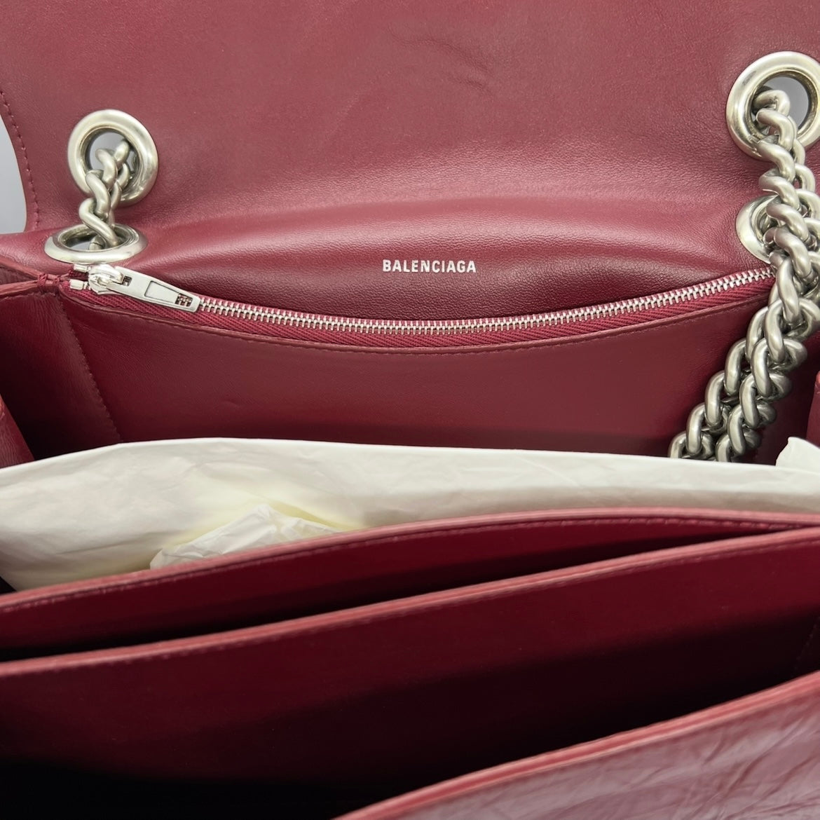 Balenciaga Medium Crush Chain Bag
