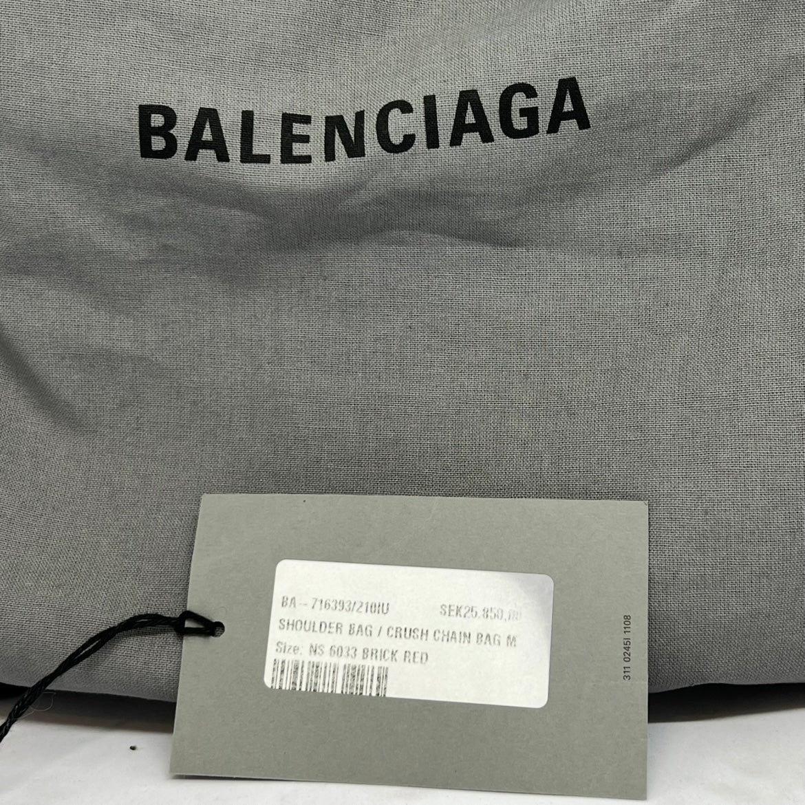 Balenciaga Medium Crush Chain Bag