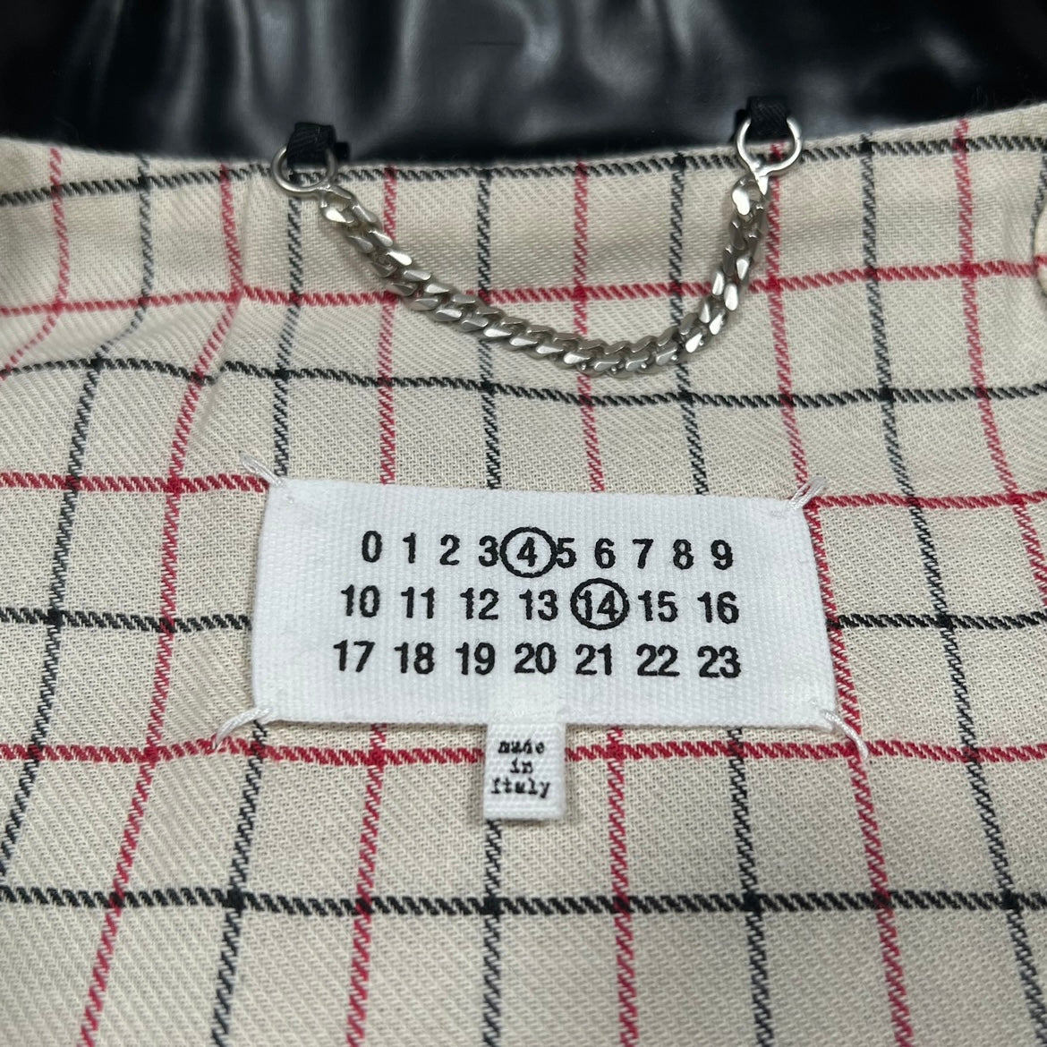 Maison Margiela Black Caban Jacket