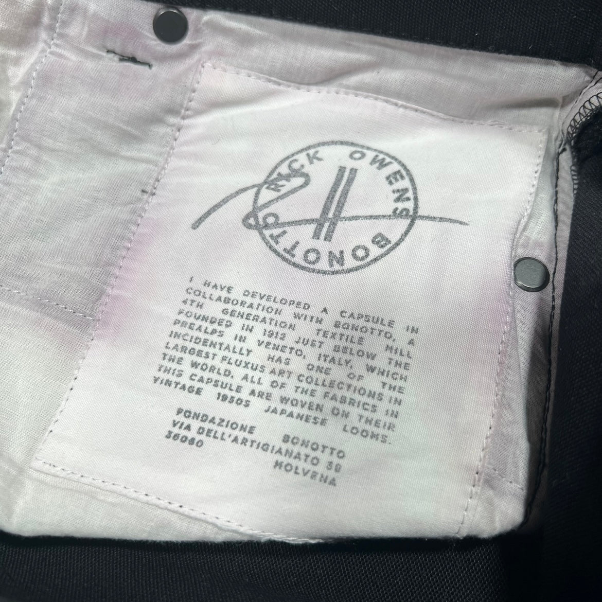 Rick Owens Bonotto Jim Cut Jeans