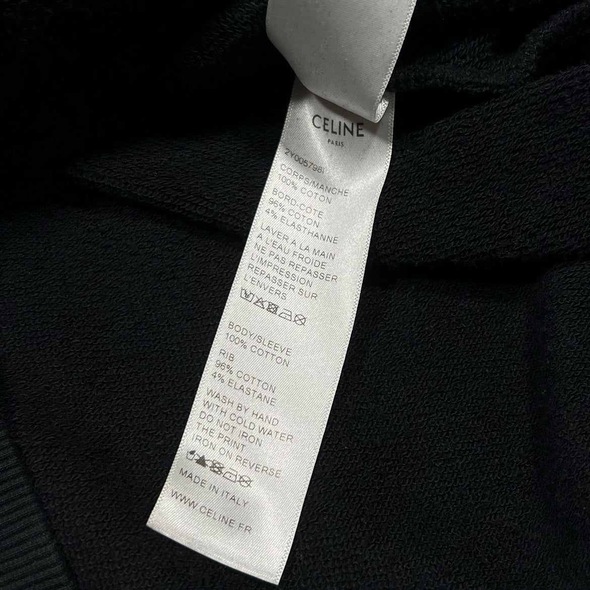 Celine 2019 Show Invitation Logo Hoodie