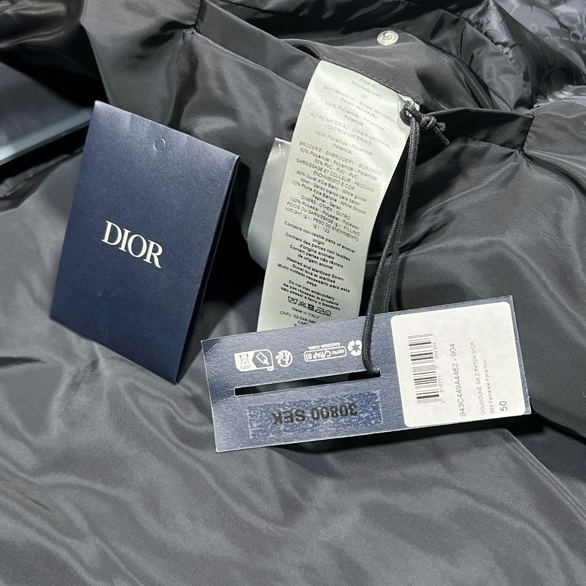 Dior Oblique Puffer Jacket
