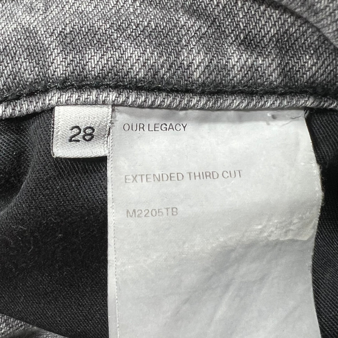 Our Legacy Extended Third Cut Jeans