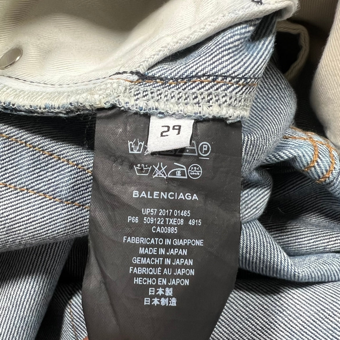 Balenciaga 2017 Straight-Fit Jeans