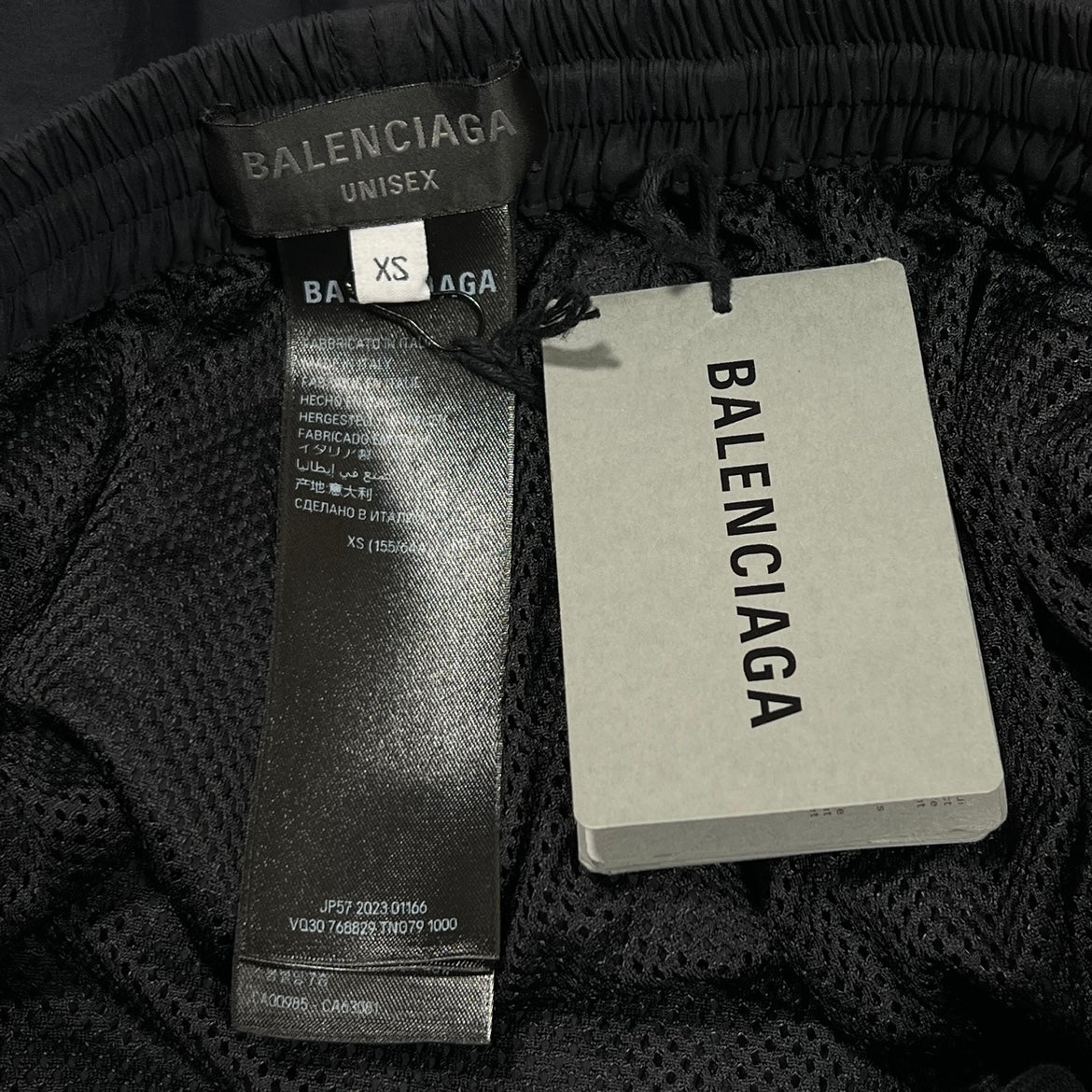 Balenciaga Wide Leg Logo Pants