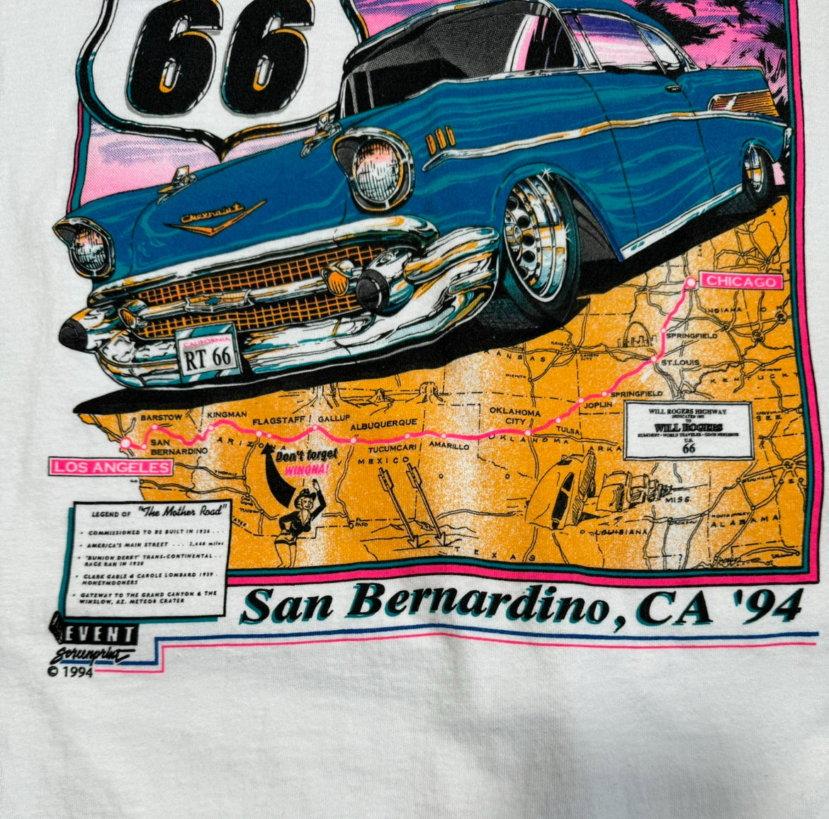 Vintage 1994 Route 66 T-Shirt
