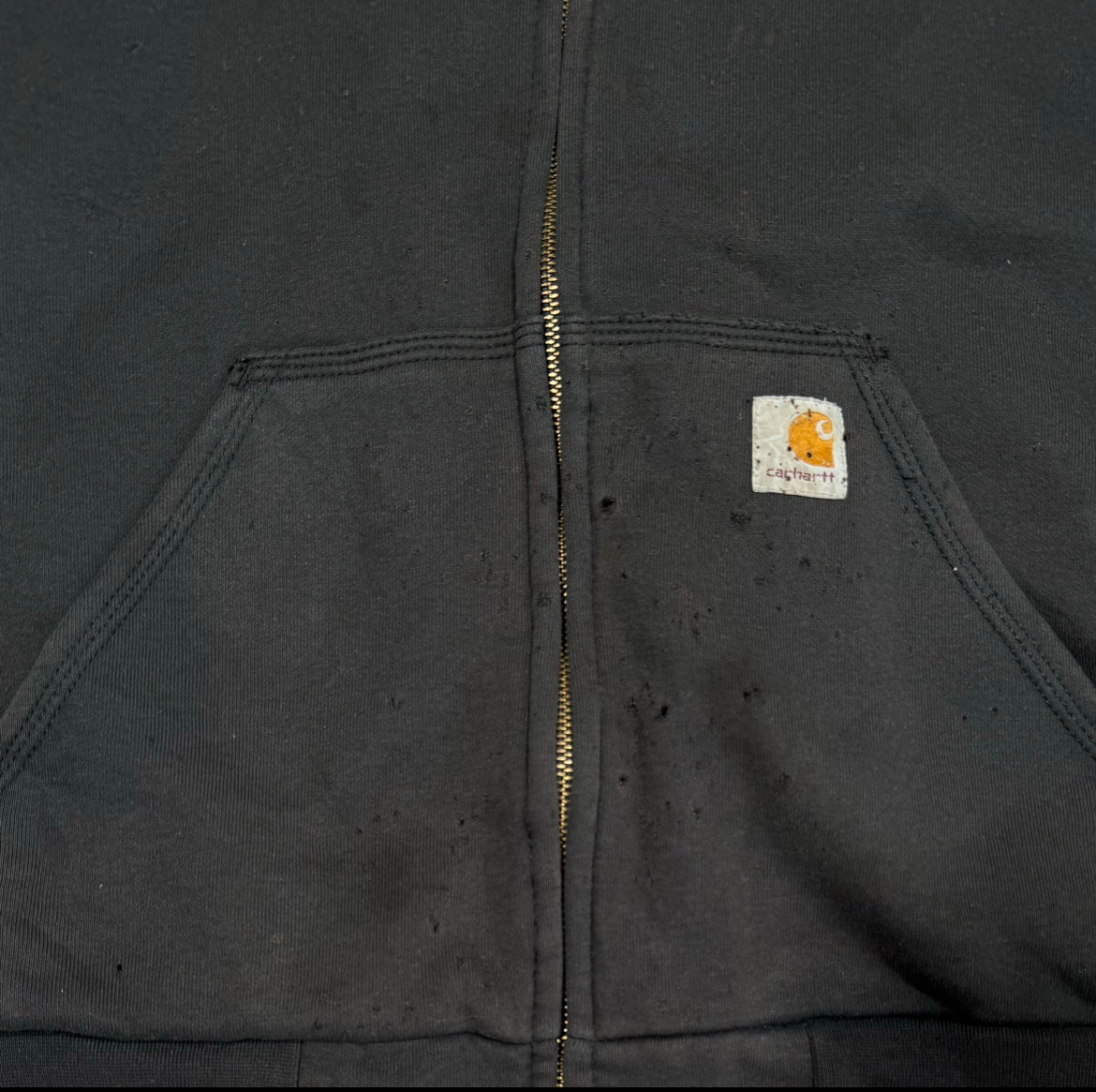 Vintage Distressed Carhartt Hoodie