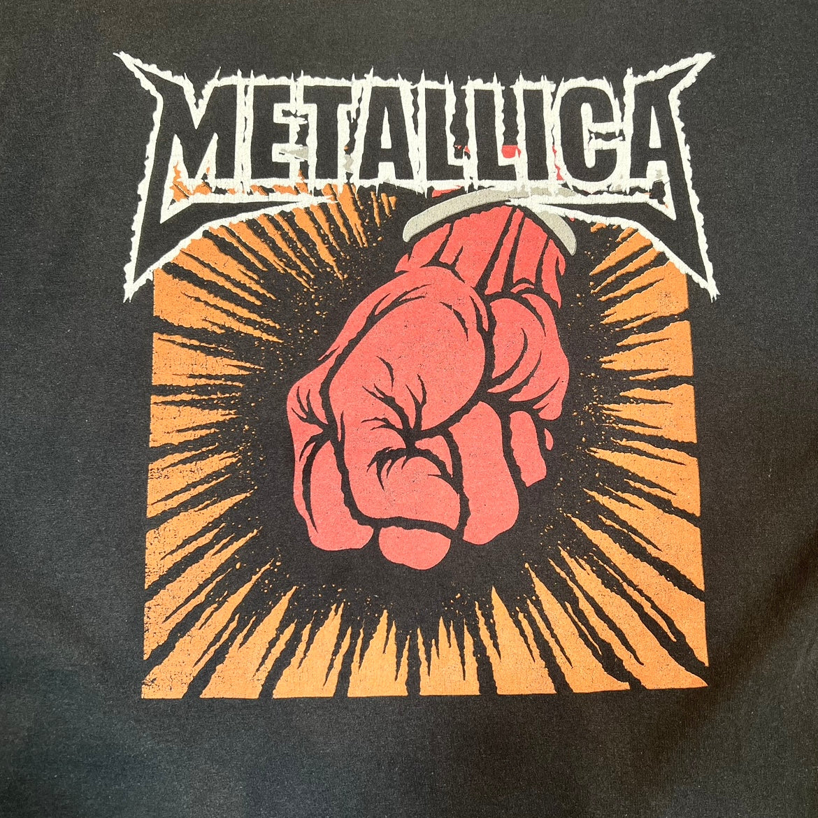Vintage 2004 Metallica Europe Tour T-Shirt