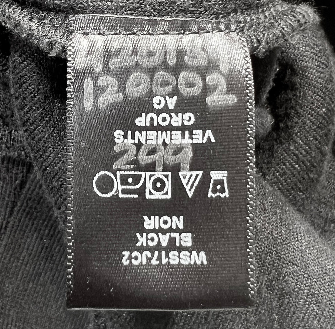 Vetements x Juicy Couture SS17 Runway Sample Velour Hoodie