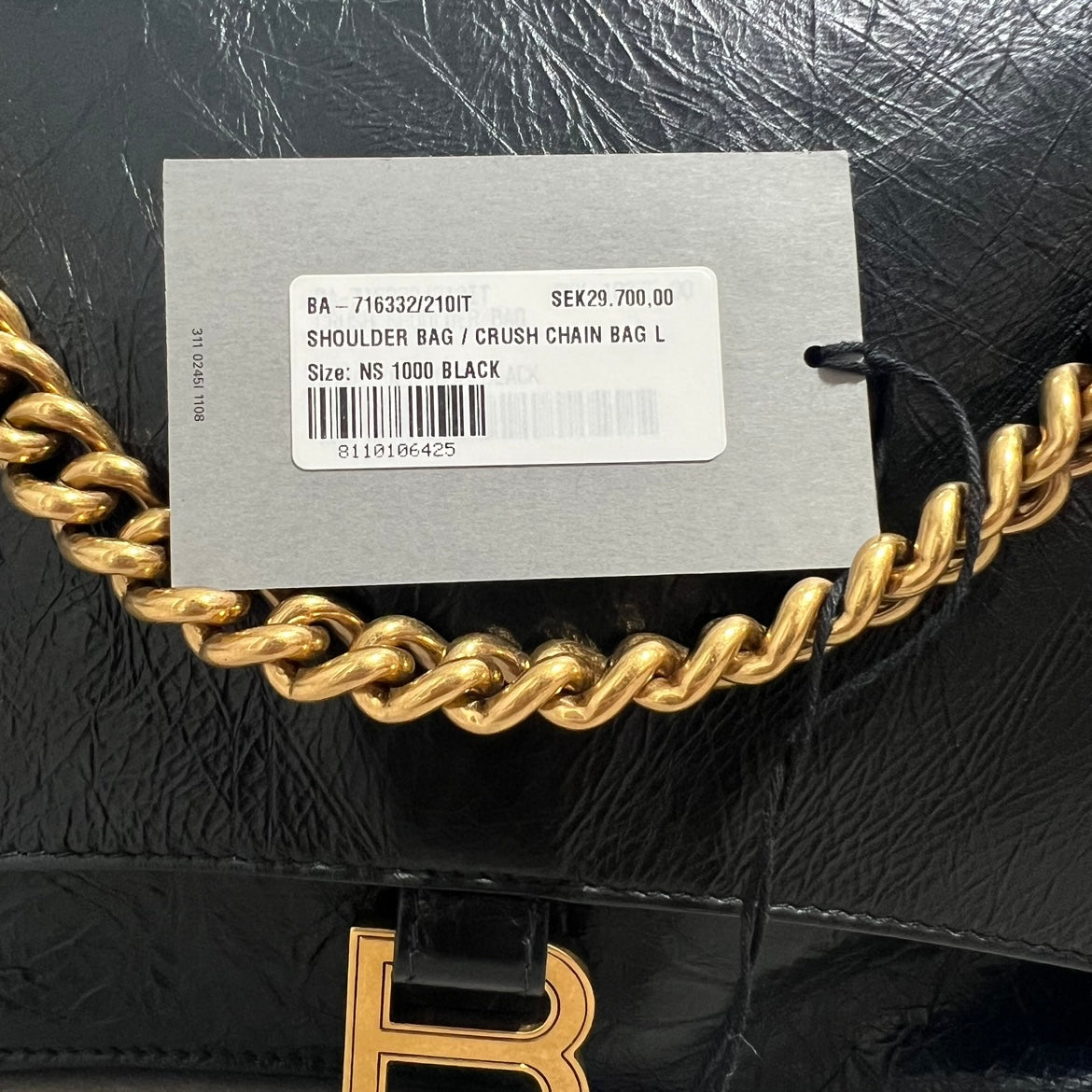 Balenciaga Large Crush Chain Bag