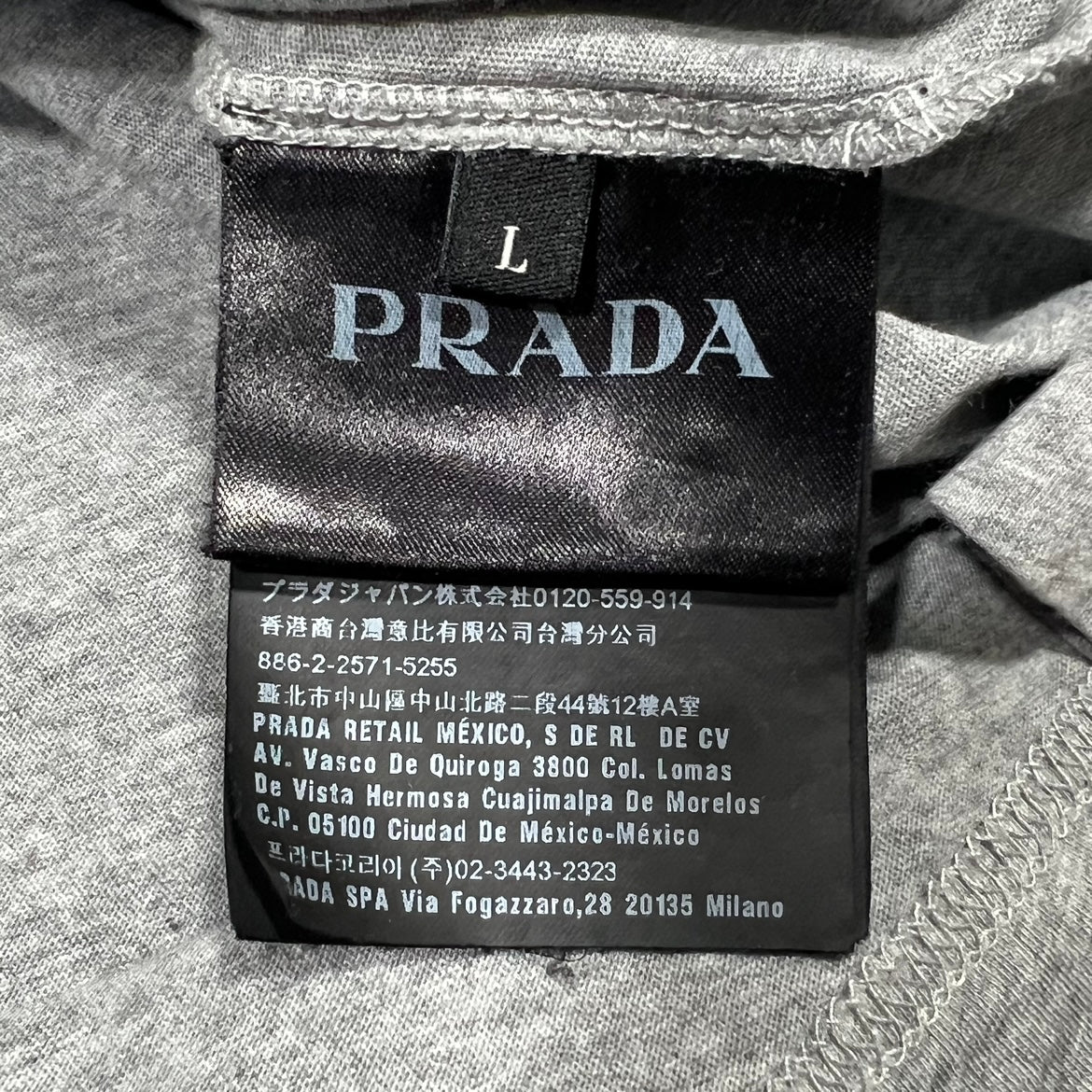 Prada Long Sleeve T-Shirt