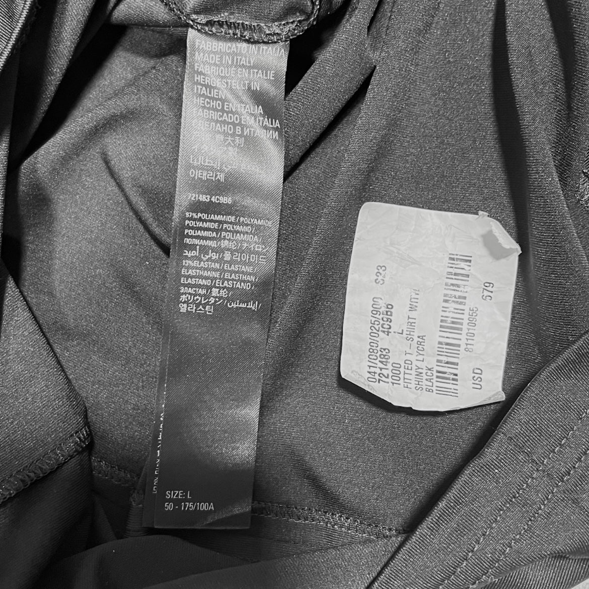 Balenciaga S23 Roll Neck Long Sleeve T-Shirt