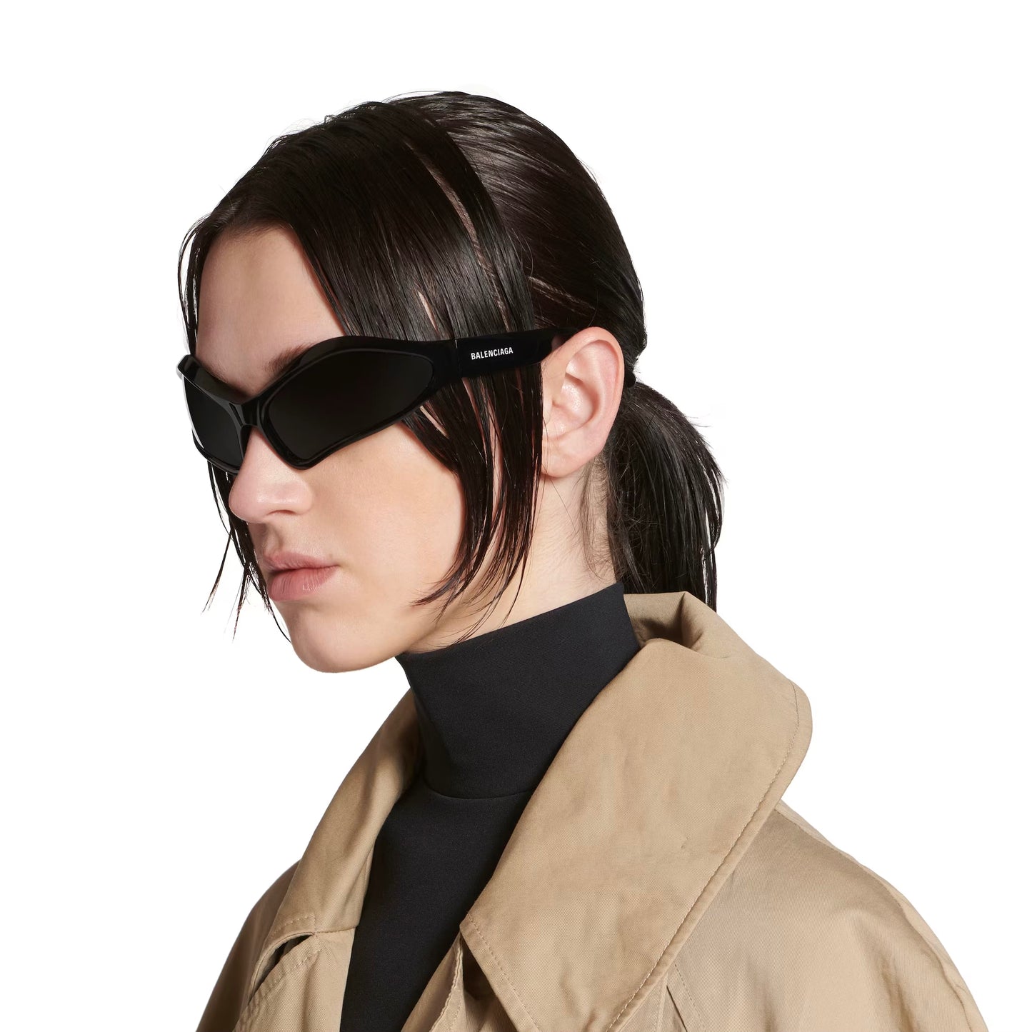 Balenciaga Fennec Oval Sunglasses
