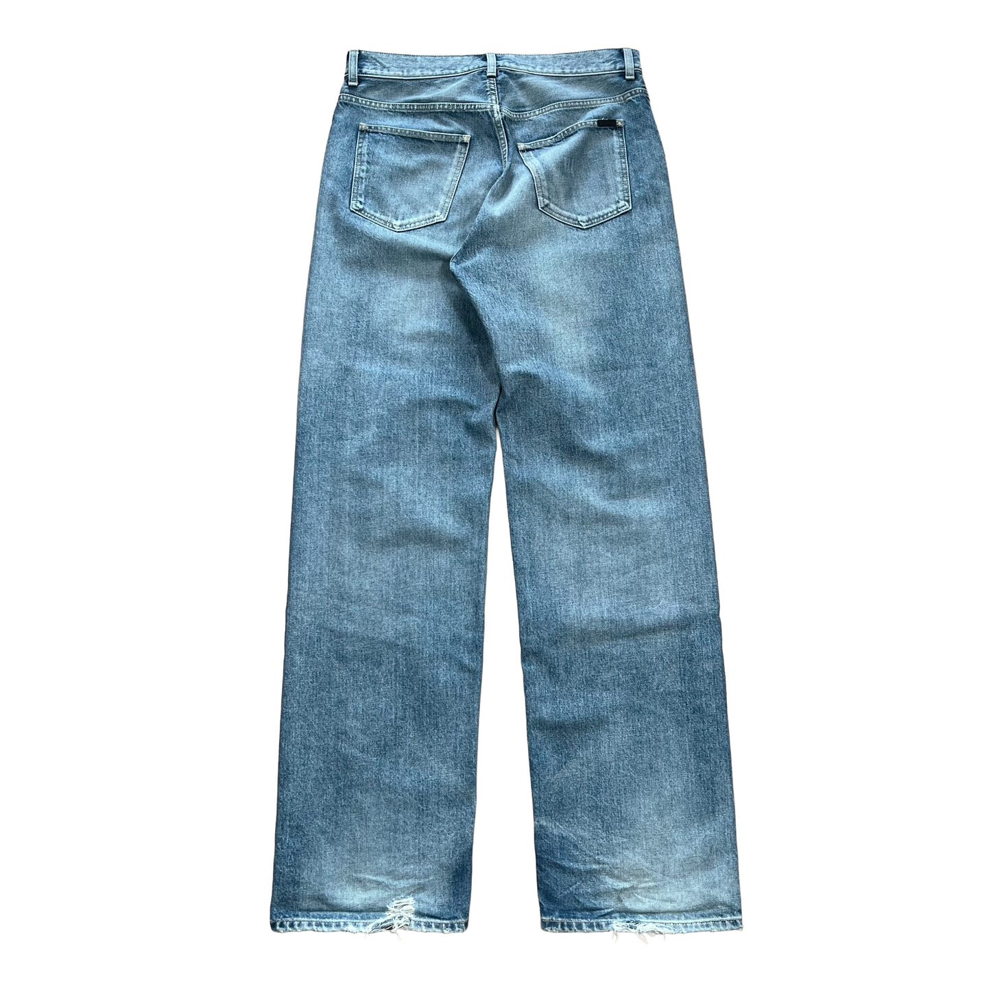 Saint Laurent D45 Wide Leg Jeans