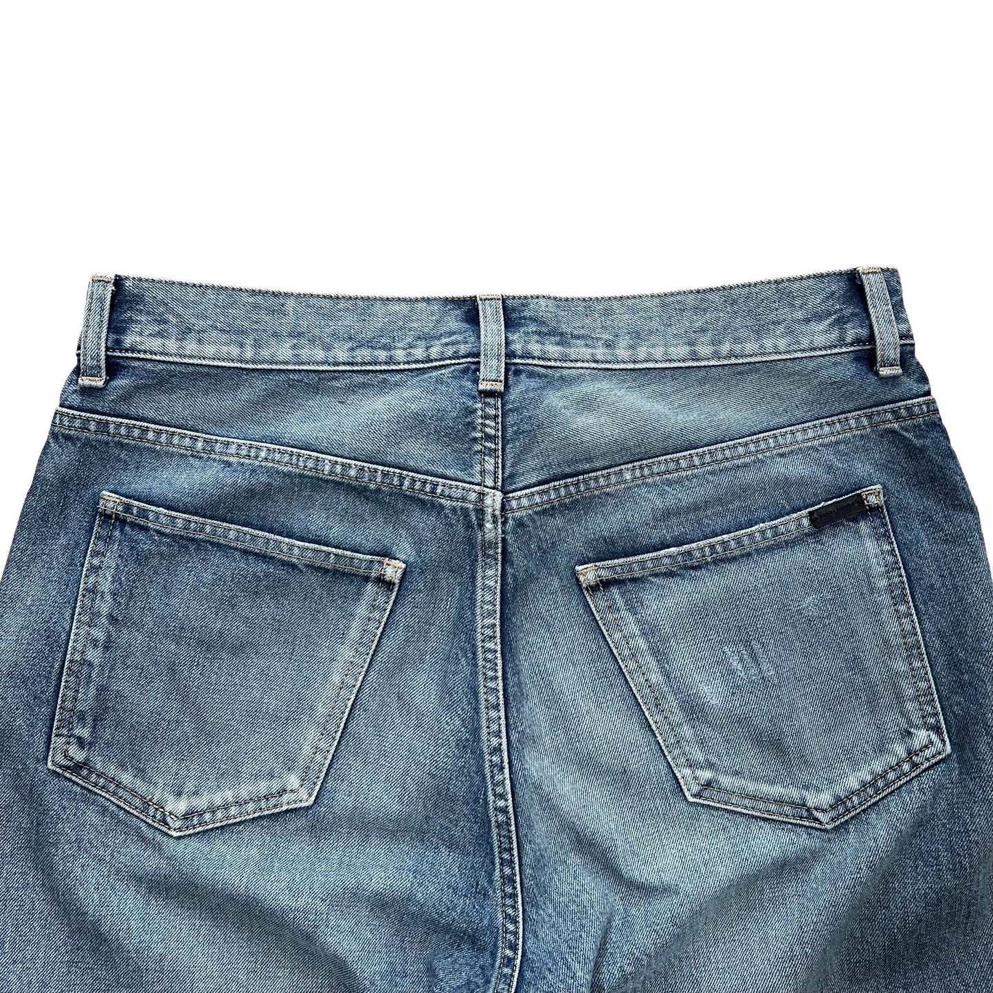 Saint Laurent D45 Wide Leg Jeans