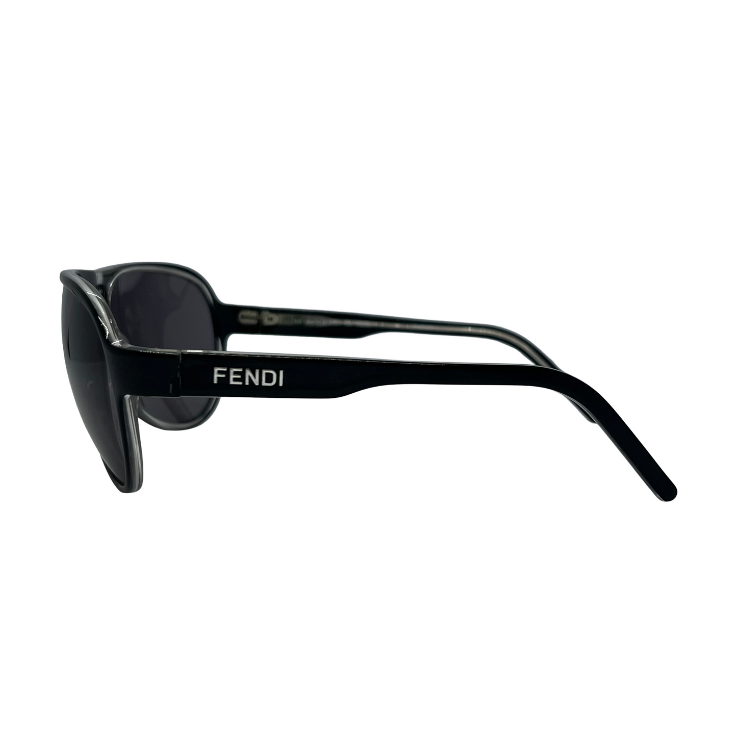 Fendi Black Aviator Sunglasses