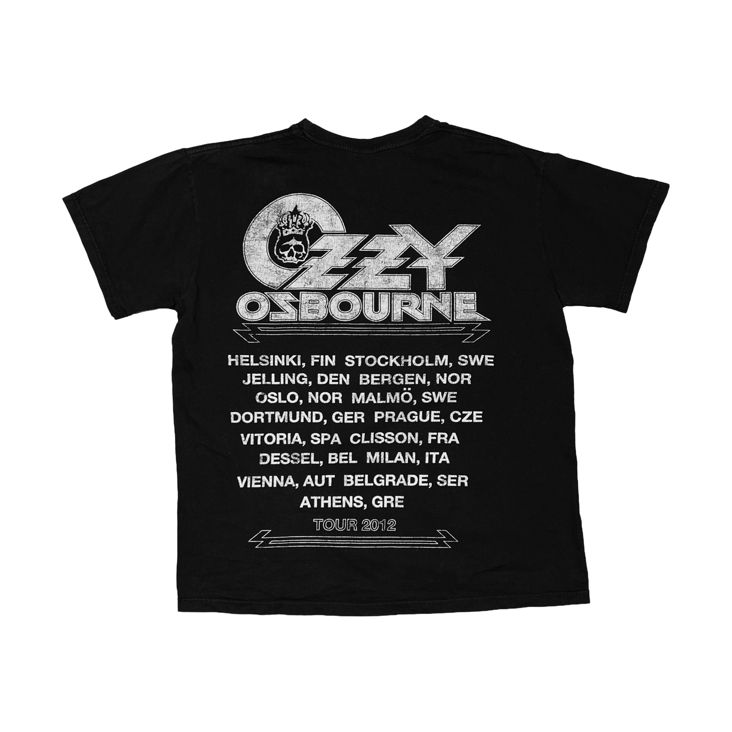 Ozzy Osborn 2012 Tour T-Shirt