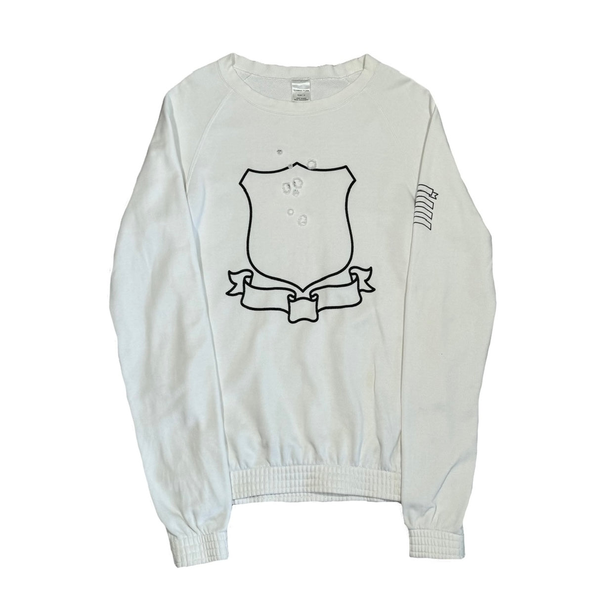 Number (N)ine SS01 Shield Crest Sweatshirt