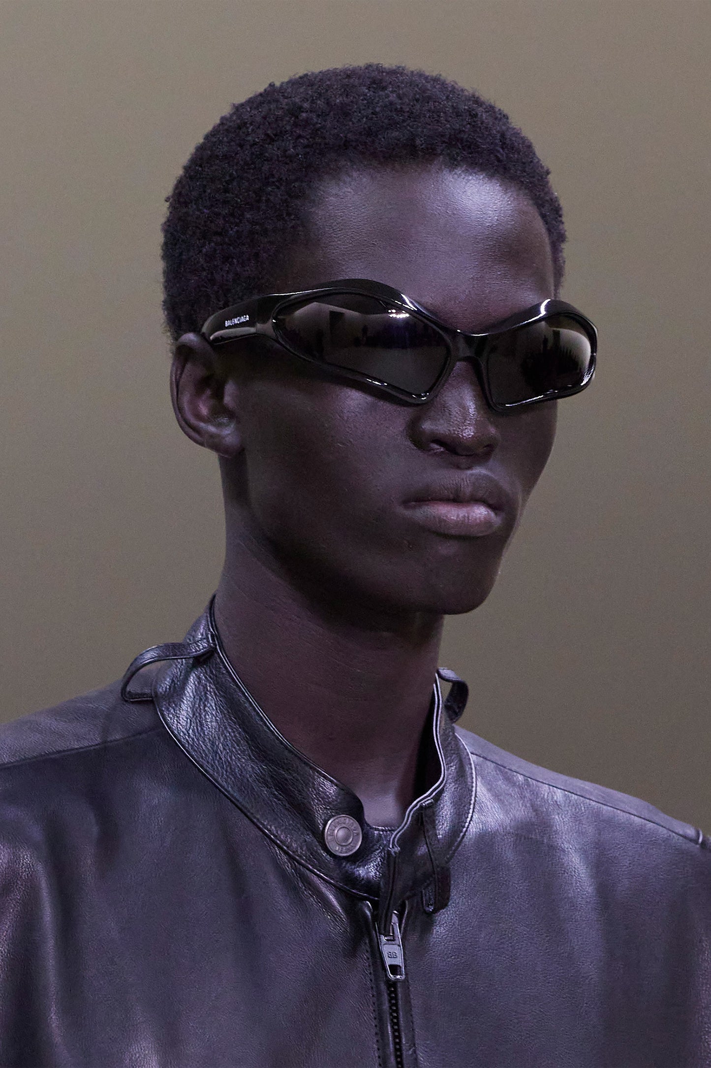 Balenciaga Fennec Oval Sunglasses