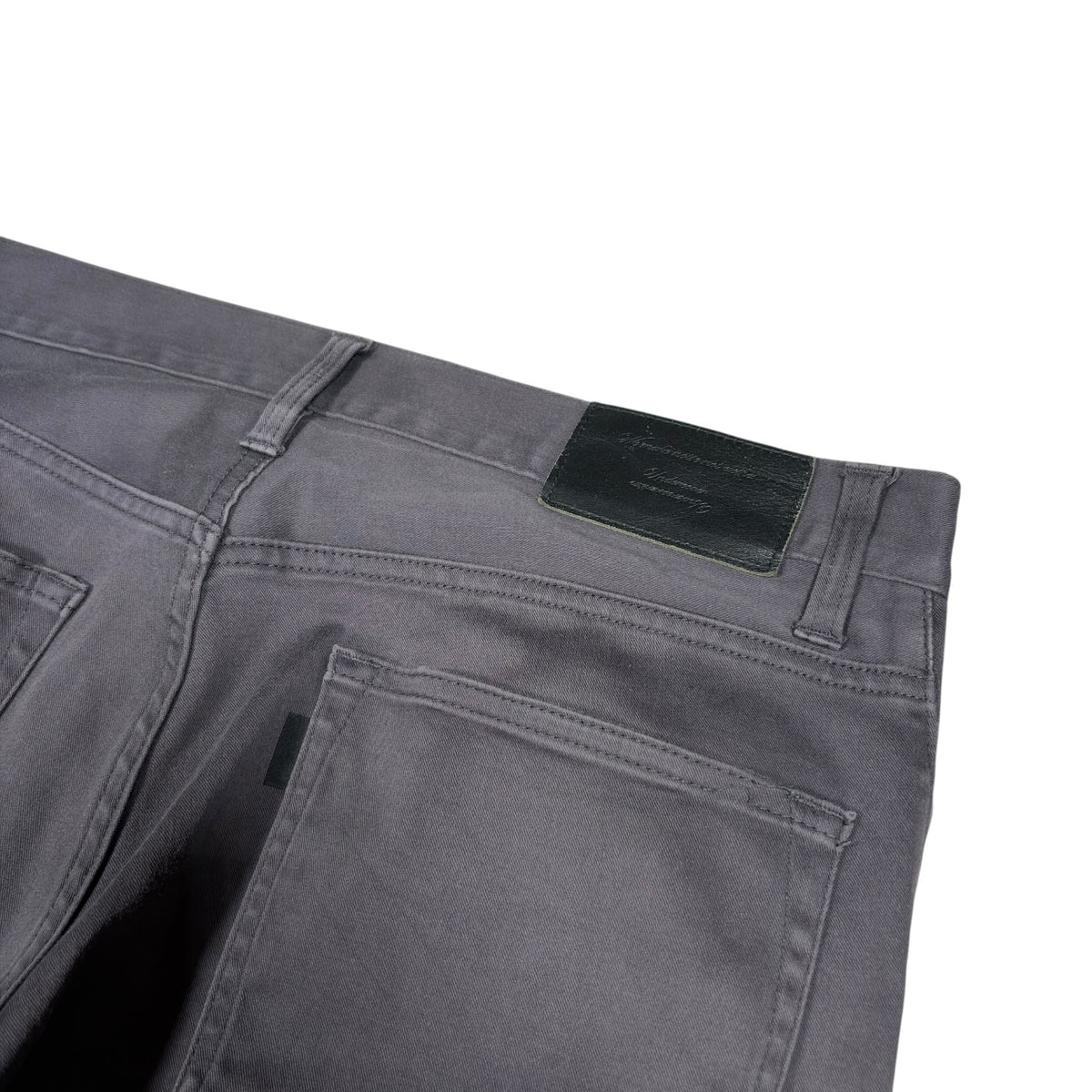 Undercover Charcoal Grey Lightning Bolt Trousers