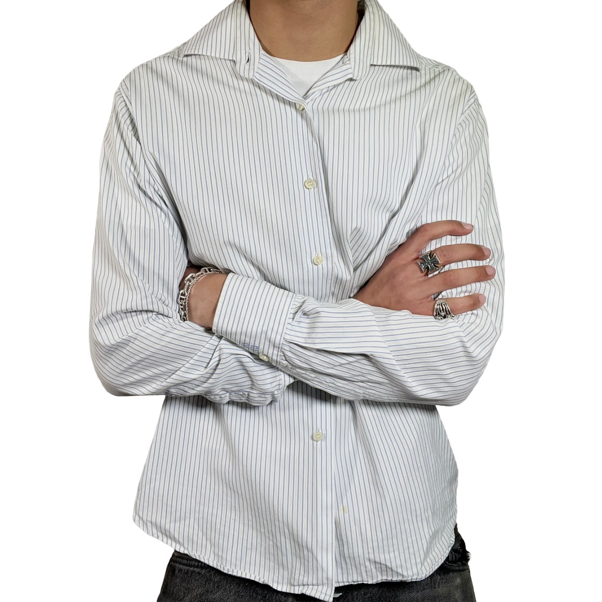 Vintage Balenciaga Stripe Shirt