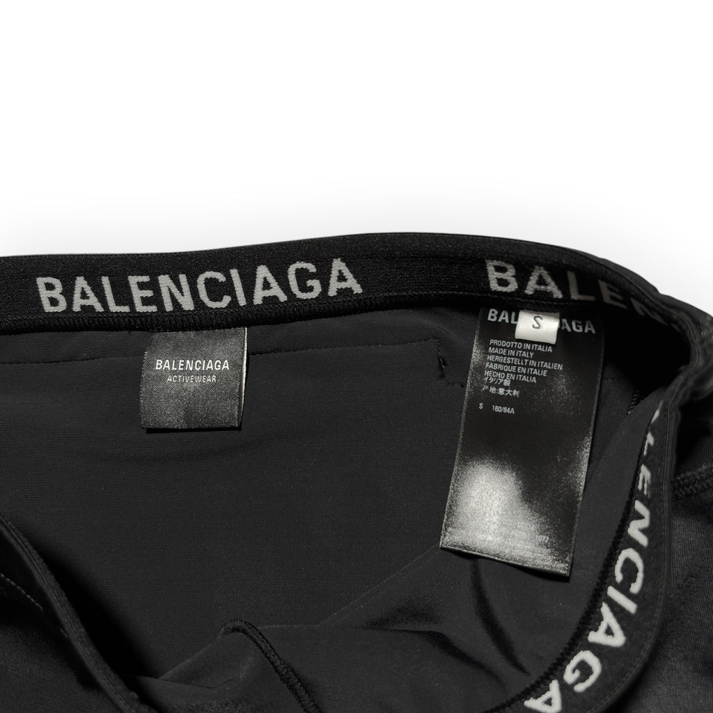 Balenciaga Activewear Sporty B Cycling Shorts