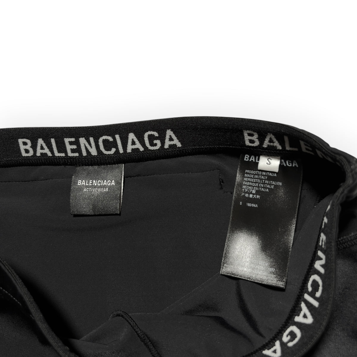 Balenciaga Activewear Sporty B Cycling Shorts