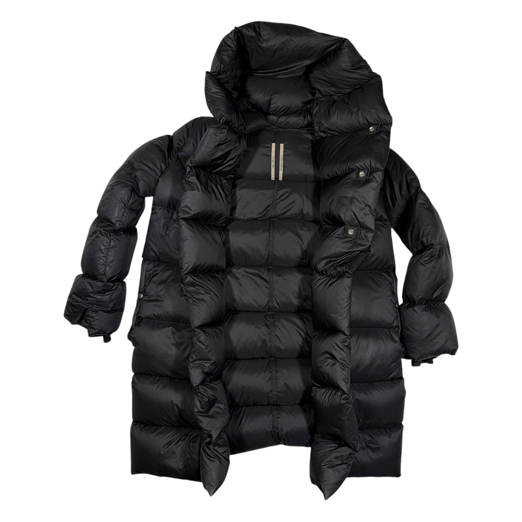 Rick Owens Oversized Hooded Down Liner Coat