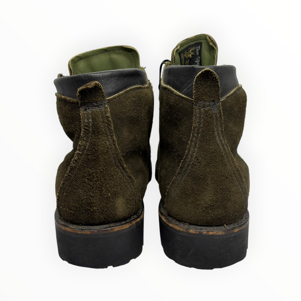 Vintage Browning "The Sportsman's Boot" Olive Suede Hiking Boots