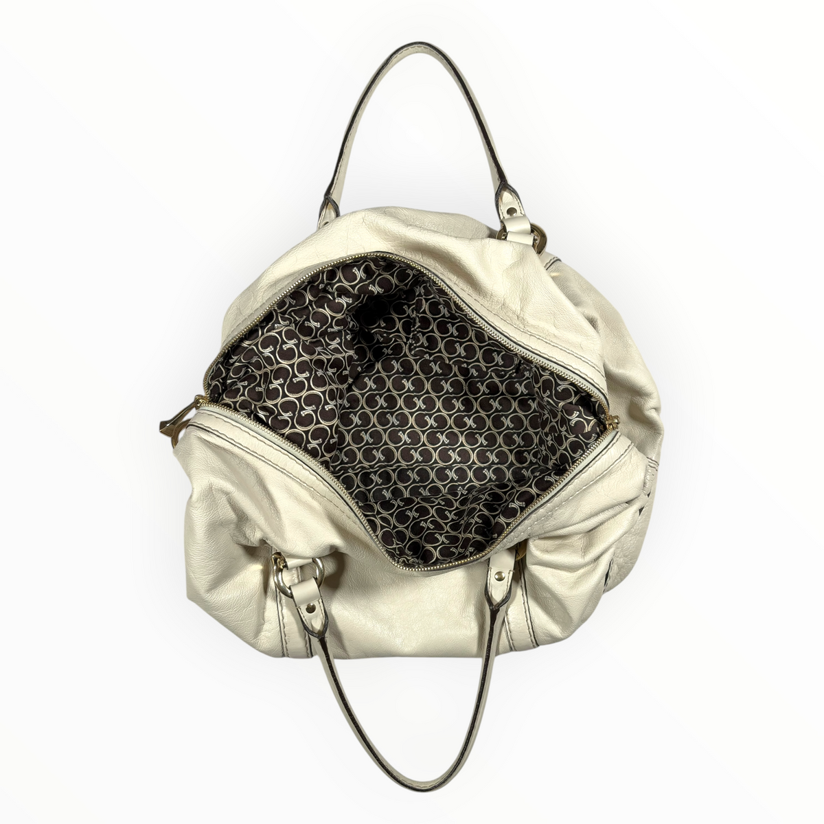 Gucci Leather Hysteria Satchel Bag
