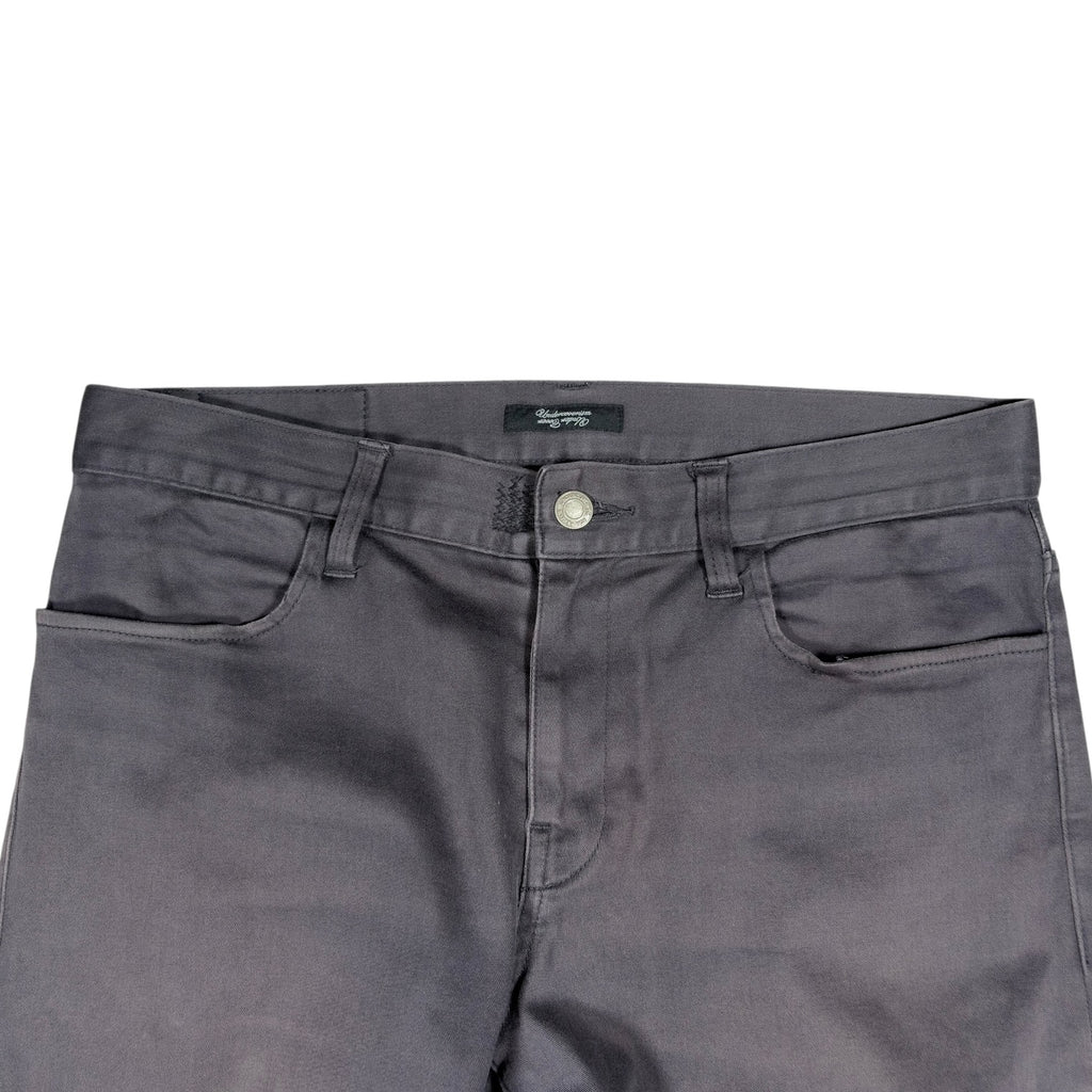 Undercover Charcoal Grey Lightning Bolt Trousers
