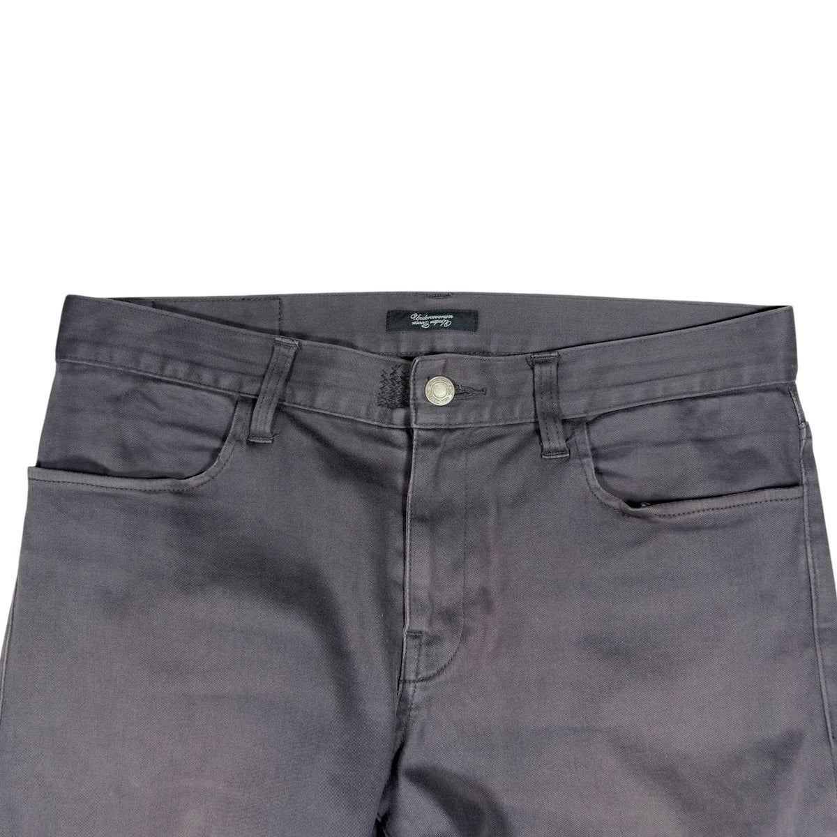 Undercover Charcoal Grey Lightning Bolt Trousers
